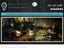 Tablet Screenshot of greenacresinc.com